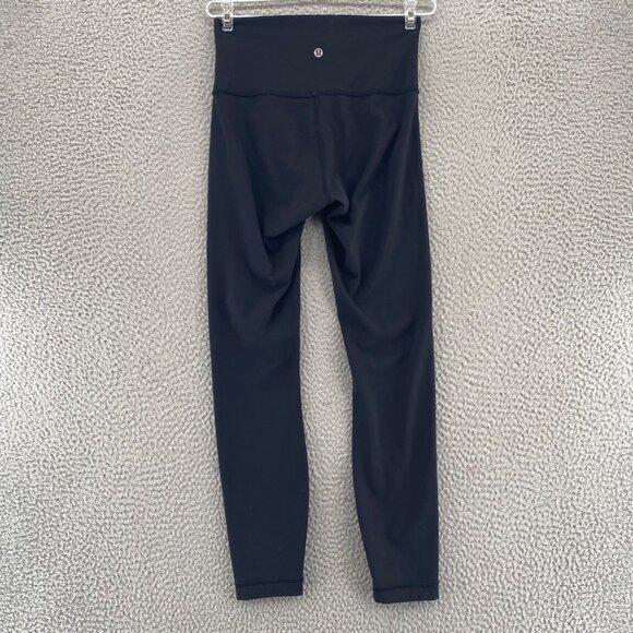 Lululemon Wunder Under Hi Rise 7/8 Tight Full On Luxtreme 25" Black Leggings 4 - Picture 3 of 11